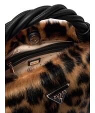 GUESS SHAIDA Borsa a mano con stampa animalier leopard - Borse Donna - 6