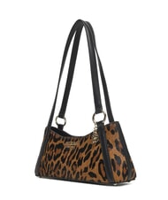 GUESS DOMITILLA Borsa a spalla in pelle st. animalier - Borse Donna