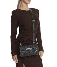 GUESS IDRA Borsa a mano con tracolla NERO - Borse Donna - 4