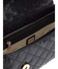 GUESS IDRA Borsa a mano con tracolla NERO - Borse Donna - 5