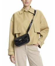 GUESS DEA Borsa a tracolla con flap NERO - Borse Donna - 5