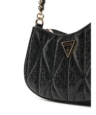 GUESS ALDINA Borsa a spalla NERO - Borse Donna - 3