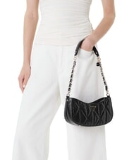 GUESS ALDINA Borsa a spalla NERO - Borse Donna - 5