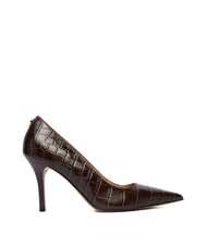 GUESS PRINDY D&eacute;collet&eacute; in pelle brown - Scarpe Donna - 2