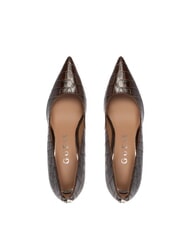 GUESS PRINDY D&eacute;collet&eacute; in pelle brown - Scarpe Donna - 4