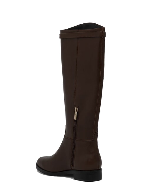 NARIEL Stivali in pelle brown - Scarpe Donna