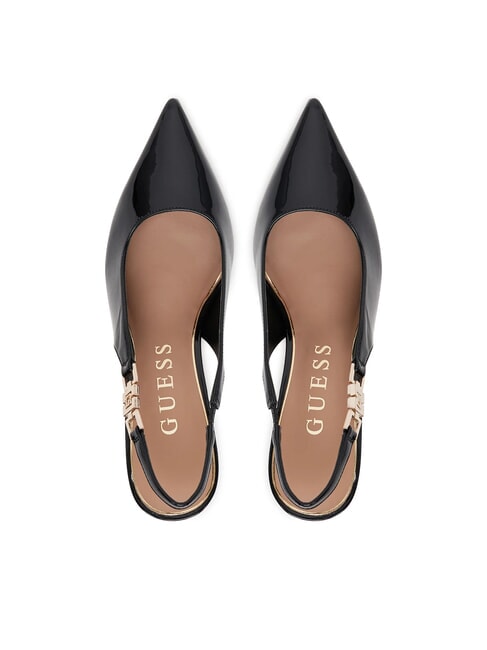 NASSHA5 D&eacute;collet&eacute; tacco 8,5 NERO - Scarpe Donna