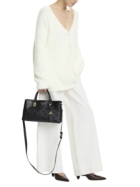 TISHA Borsa a mano con tracolla black logo - Borse Donna