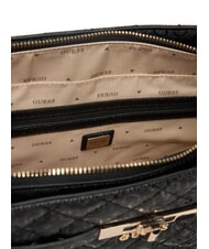 GUESS IDRA Borsa shopper trapuntata a spalla NERO - Borse Donna - 6