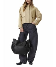 GUESS AMORETTE Borsa a spalla con pochette NERO - Borse Donna - 6