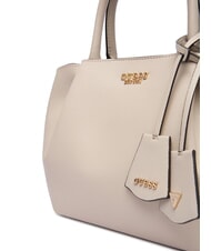 GUESS AMORETTE Borsa a mano con tracolla light taupe - Borse Donna - 3