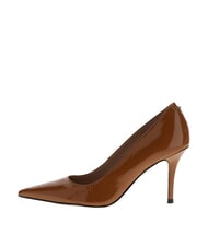 GUESS PRINDY D&eacute;collet&eacute; in pelle tan - Scarpe Donna - 5