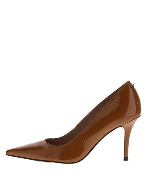 PRINDY D&eacute;collet&eacute; in pelle tan - Scarpe Donna