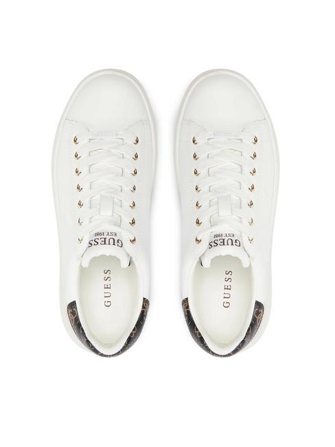 ELBINA  Sneakers white brown - Scarpe Donna