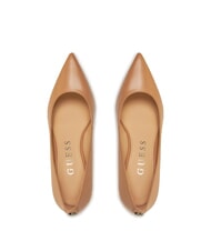 GUESS BRAVO4 D&eacute;collet&eacute; in pelle sand - Scarpe Donna - 4