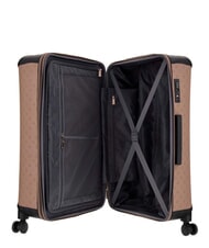 GUESS WILDER 28 Trolley Grande dark taupe logo - Trolley Rigidi - 2