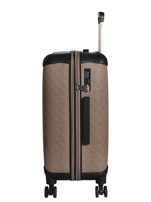 WILDER 22 Trolley Medio dark taupe logo - Trolley Rigidi