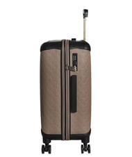 GUESS WILDER 22 Trolley Medio dark taupe logo - Trolley Rigidi - 4