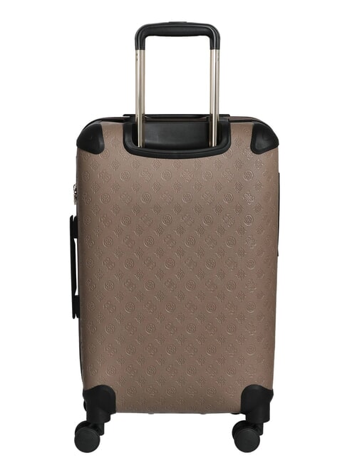 WILDER 22 Trolley Medio dark taupe logo - Trolley Rigidi