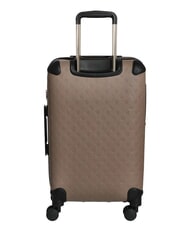 GUESS WILDER 22 Trolley Medio dark taupe logo - Trolley Rigidi - 5