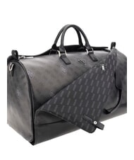 GUESS MILANO Borsone convertibile BLACK/WHITE - Borsoni - 5