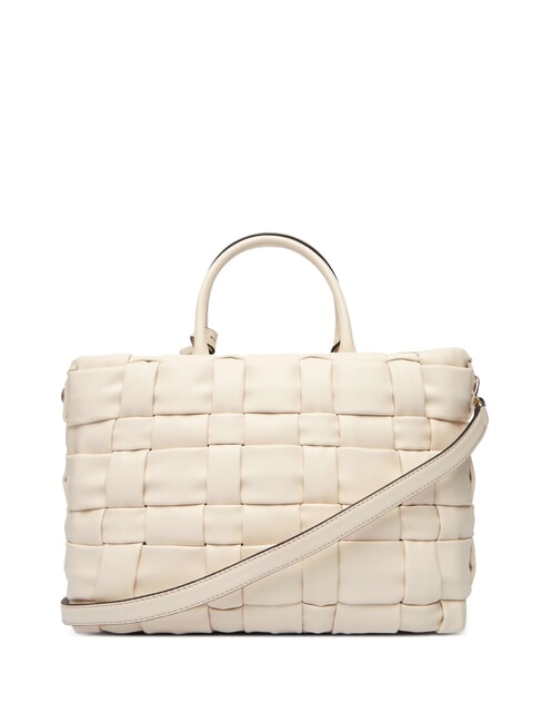 MARION Borsa a mano intrecciata con tracolla bone - Borse Donna