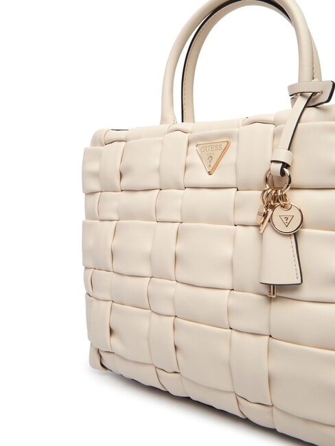 MARION Borsa a mano intrecciata con tracolla bone - Borse Donna