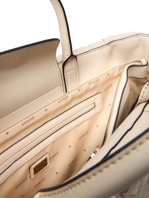 MARION Borsa a mano intrecciata con tracolla bone - Borse Donna