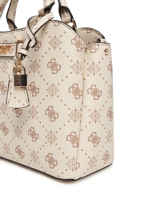 SILIA Borsa a mano con tracolla vanilla logo - Borse Donna