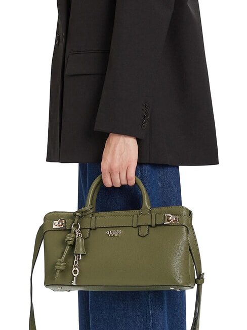 GREGORIA Borsa a mano media con tracolla olive - Borse Donna