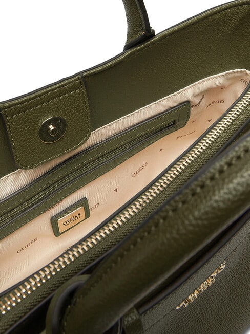 GREGORIA Borsa a mano media con tracolla olive - Borse Donna