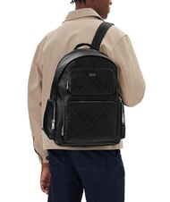 GUESS BOSTON Zaino uomo porta pc 15.6" NERO - Zaini da lavoro porta PC - 5