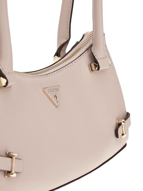 ROSALBA Borsa a spalla stampa saffiano ROSE - Borse Donna