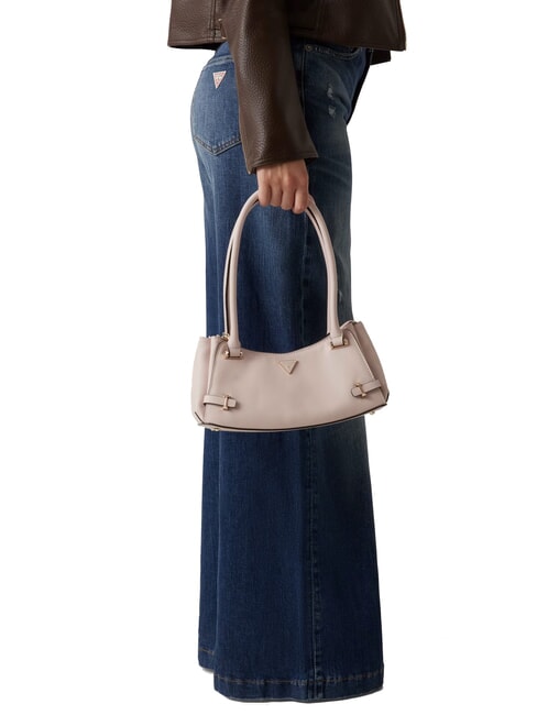 ROSALBA Borsa a spalla stampa saffiano ROSE - Borse Donna