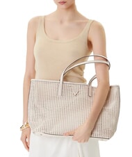 GUESS BRIGITTA Borsa shopper intrecciata con pochette shell - Borse Donna - 7