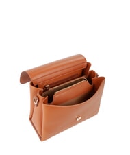 MARIO VALENTINO ALEXIA Borsa con logo metallico sulla tracolla cuoio - Borse Donna - 5