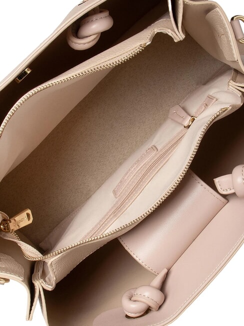 ALEXIA Borsa a mano con tracolla logata ecru - Borse Donna