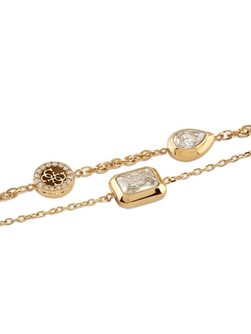 4G LIGHT Bracciale con tre charms yellow gold - Bracciali Donna