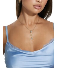GUESS 4G LIGHT Collana con pendente e zirconi yellow gold - Collane - 2