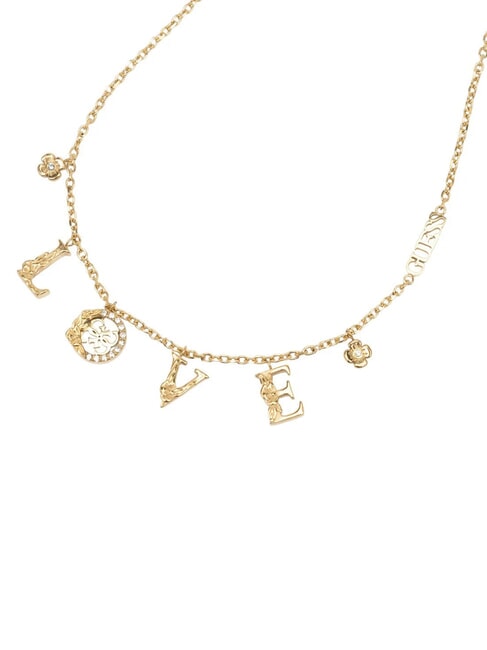 4 LOVE Collana con charms LOVE yellow gold - Collane