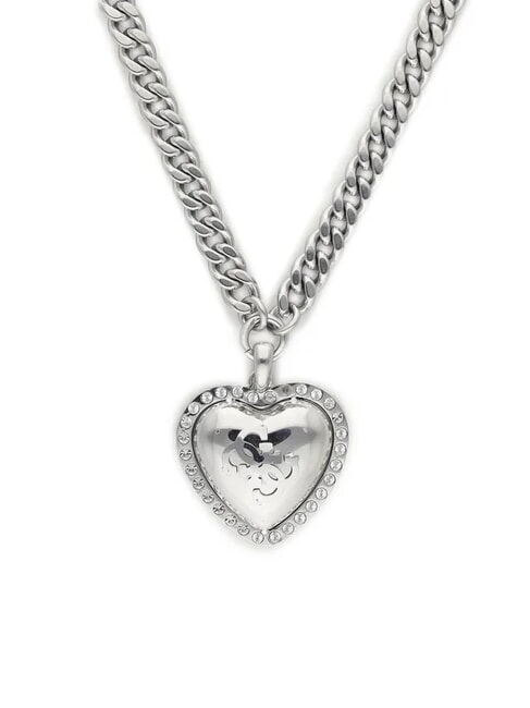 THAT'S AMORE Collana pendente cuore bombato SILVER - Collane