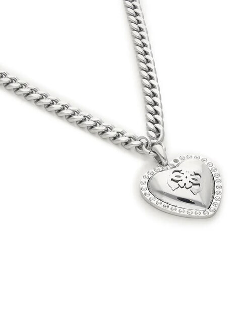 THAT'S AMORE Collana pendente cuore bombato SILVER - Collane