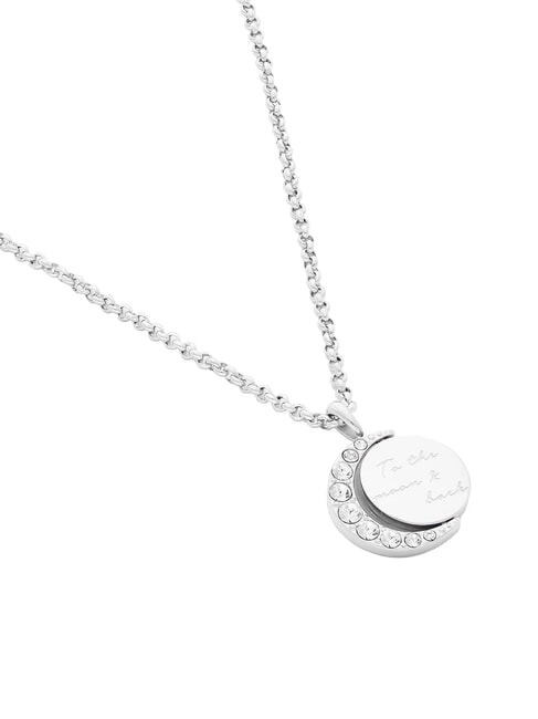 MOON FASES Collana con charm SILVER - Collane