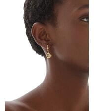 GUESS SOLITAIRE Orecchini con pendenti a cerchio yellow gold - Orecchini - 2