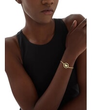 GUESS DAKTARI Bracciale con medaglietta yellow gold/black - Bracciali Donna - 2