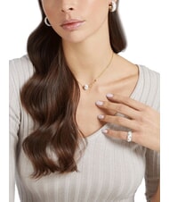 GUESS 4G LOOP Collana con charm oro - Collane - 2