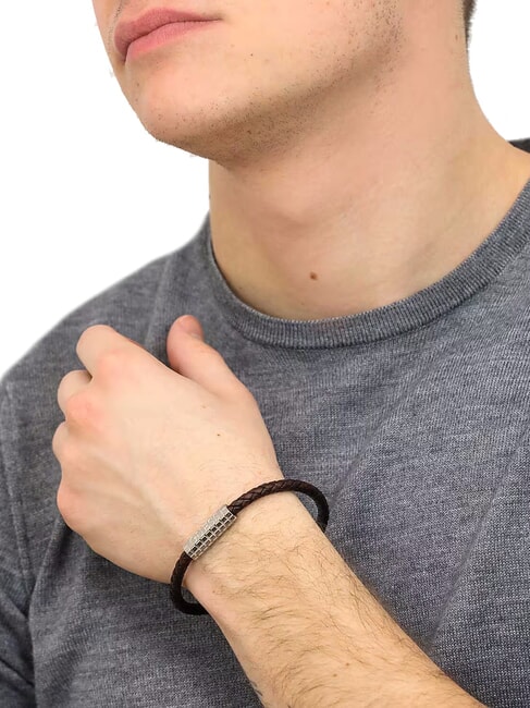 ACAPULCO Bracciale steel/t.moro - Bracciali Uomo