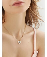 GUESS AMORE Collana con ciondolo cuore oro - Collane - 2