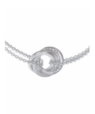 GUESS PERFECT Bracciale con charm cerchi intrecciati SILVER - Bracciali Donna - 2