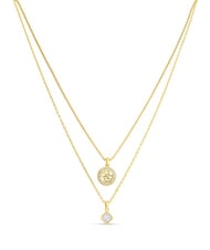 GUESS 4G CRUSH Collana a due giri con charms yellow gold - Collane - 2